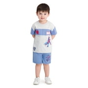 Spiderman Toddler Boy 2-Piece Short Set, Size 2T-4T